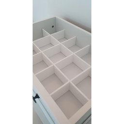 Cômoda 6 Gavetas Com Divisoria Ditália Dm-217 Branco - 4