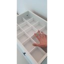 Ver imagem 3 de Cômoda 6 Gavetas Com Divisoria Ditália Dm-217 Branco