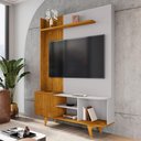 Ver imagem 2 de Home Estante Rack Corumbau para Tv até 55 Polegadas Naturale/off White