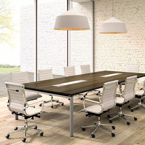 Kit 2 Cadeiras Office Manhattan Diretor Pu Várias Cores - Fratini
