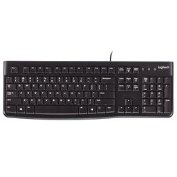 TECLADO USB K120 PRETO LOGITECH - 1