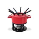 Ver imagem 3 de Panela de Fondue em Cerâmica com 13 Peças Vermelho - Brinox