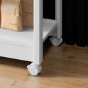 Ver imagem 5 de Aparador Carrinho Chá 2 Gavetas BA-135 Denver Ditália Móveis