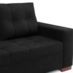 Sofá de Canto com Puff 6 Lugares 238cm Gávea  - 4