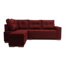 Ver imagem 6 de Sofá de Canto com Puff 7 Lugares 238cm Gávea Vermelho