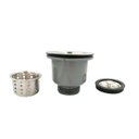 Ver imagem 2 de Válvula Higiênica Cozinha 3 1/2 Inox Cesto e Tampa Antiodor