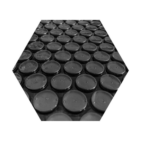 Capa Térmica Piscina 7 X 5 Thermocap 300 Micras 7x5 Preta