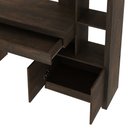 Ver imagem 3 de Estante Escrivaninha 1 Porta 2 Gavetas ME4143 Rústico - Tecno Mobili
