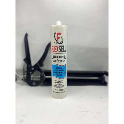 Silicone  Acético incolor  250g com Aplicador
