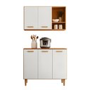 Ver imagem 1 de Kit Cozinha Susi 5 Portas Off White