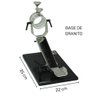 Suporte de Jamon - Jamoneira Balance em Inox - Base Granito - 4