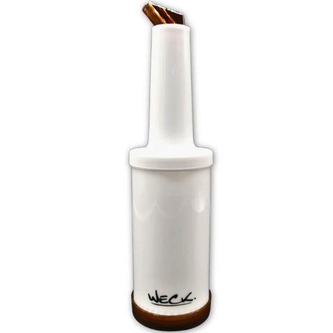 Kit 6 Garrafa Plástica Store'n Pour 1l Marrom Weck para Sucos Drink Bar