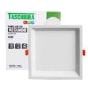 Ver mais imagens de Kit 10 Painel de Led Quadrado Embutir Recuado 6w Bivolt Taschibra 3000k Quente