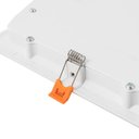 Ver imagem 6 de Kit 10 Painel de Led Quadrado Embutir Recuado 6w Bivolt Taschibra 3000k Quente