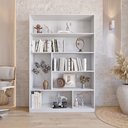 Ver imagem 1 de Estante para Livros 180cmx120cm 5 Prateleiras Seattle Yescasa