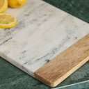 Ver imagem 4 de Tábua Mármore e Madeira para Servir e Decorar Mesa Posta