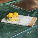 Ver imagem 5 de Tábua Mármore e Madeira para Servir e Decorar Mesa Posta