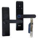 Ver imagem 1 de Fechadura Digital Eletronica App Celular Wifi Senha Biometria Cartao Rt Chave Abre Porta Portao Segu