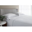 Ver imagem 5 de Jogo de Cama Casal Sublime Branco C/ Ponto Cheio Azul Marinho 4 Peças Buddemeyer