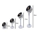 Ver imagem 3 de Ventilador de Chao Mesa Vertical 5 Velocidades Aromaterapia Usb Bateria Recarregavel Altura Ajustave