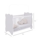 Ver imagem 5 de Quarto de Bebê Completo Berço com Guarda roupa 2 Portas 2 Gavetas Pipoca