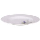 Ver imagem 2 de Jogo 12 Pratos Sobremesa 21cm Tramontina Lilla em Porcelana Decorada Cozinha Servir Padaria Torta