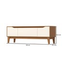Ver imagem 4 de Rack para Tv até 70 Polegadas Veneto 3 Portas Cinamomo/off White - Henn