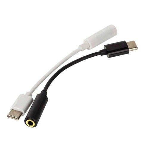 Cabo Adaptador Usb Conector Tipo C X P2 Fone de Ouvido 3.5mm