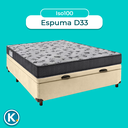 Ver imagem 4 de Cama Box Bau + Colchão Casal D33 Iso100 Ortobom