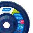 Ver imagem 3 de Disco de Lixa Flap 7" Grão 60 R-822 Evolution Norton
