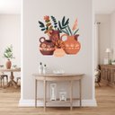 Ver imagem 2 de Adesivo de Parede -Vasos de Barro Dekalque Adesivo Adesivo de Parede Recortado 95x95