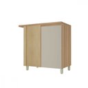 Ver imagem 2 de Balcão Canto 1 Porta Nesher Rainha 92x52cm 100 MDF