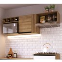 Ver imagem 1 de Armário Aéreo para Cozinha 1 Porta 1 Nicho para Forno Laura