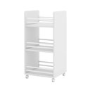 Ver imagem 2 de Carrinho Organizador Multiuso CO240 Branco