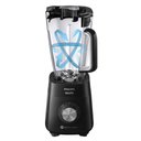 Ver imagem 3 de Liquidificador Philips Walita Jarra San Ri2240 Série 5000 5 Velocidades 1200w preto 127v