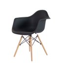 Ver imagem 3 de Kit 4 Poltronas Decorativas Charles Eames Eiffel 132pp Cor:preto