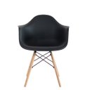 Ver imagem 2 de Kit 4 Poltronas Decorativas Charles Eames Eiffel 132pp Cor:preto