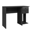 Ver imagem 1 de Mesa Escrivaninha 4115 Preto Fosco - Qmovi
