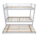 Ver imagem 2 de Cama Treliche Solteiro em Aço 94cm x 205cm Branco
