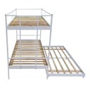 Ver imagem 5 de Cama Treliche Solteiro em Aço 94cm x 205cm Branco