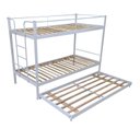Ver imagem 4 de Cama Treliche Solteiro em Aço 94cm x 205cm Branco