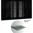 Ver imagem 5 de Janela de Alumínio Veneziana Flex 4 Folhas Móveis e 2 Fixas 100x150cm Lucasa Eccellente Preto