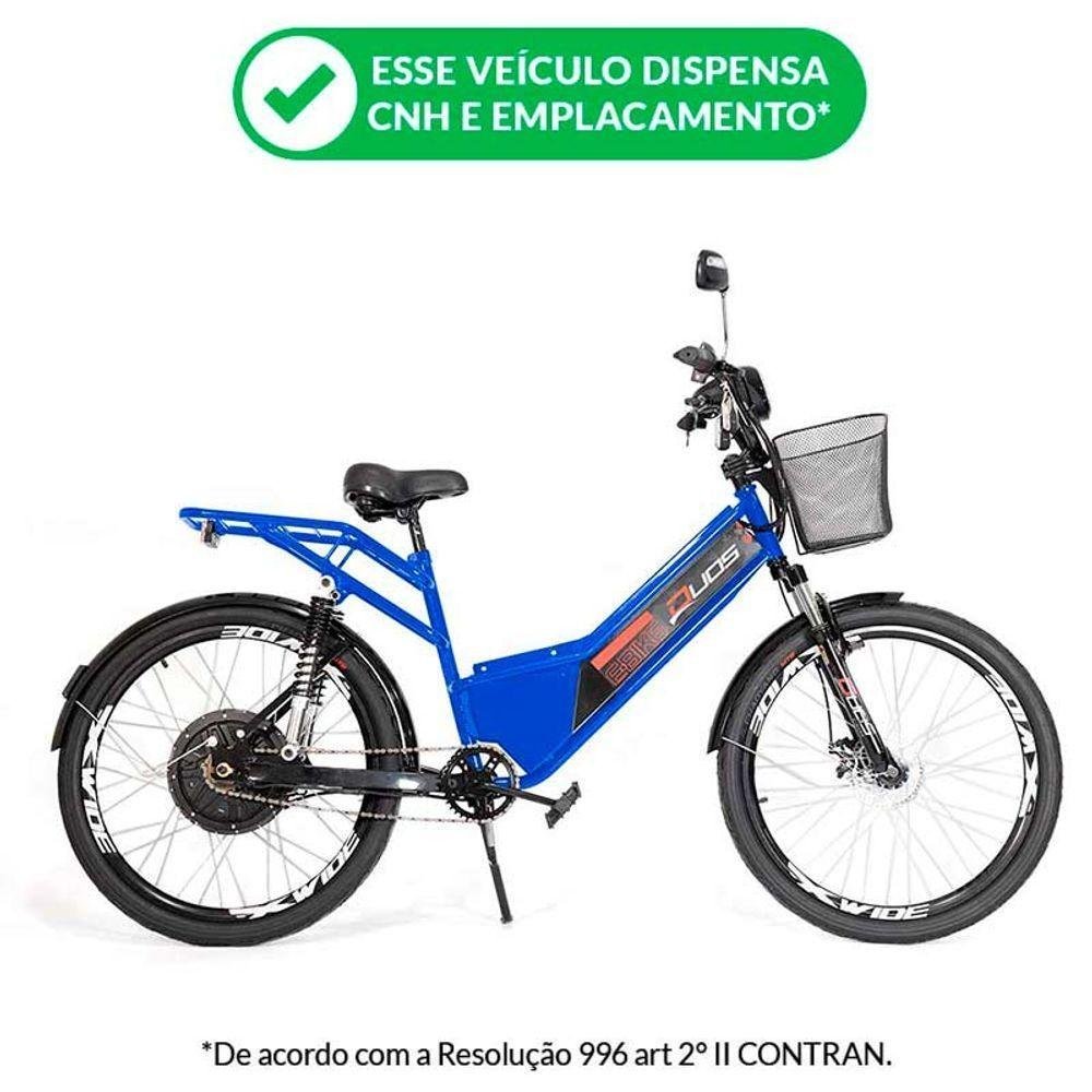 Bicicleta Elétrica - Confort Full - 800w - Azul - Duos Bikes - 2