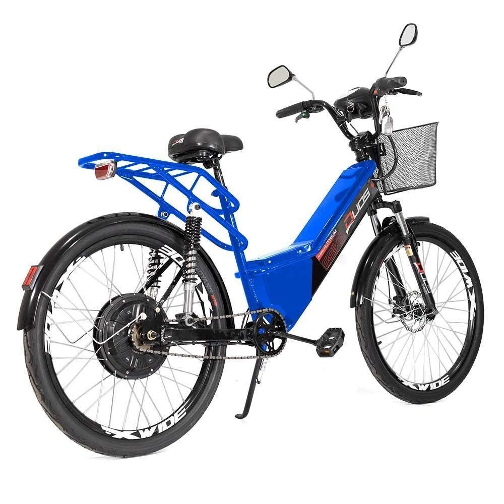 Bicicleta Elétrica - Confort Full - 800w - Azul - Duos Bikes - 4