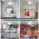 Ver imagem 5 de Lâmpada Ventilador de Teto Super Silencioso - 30w