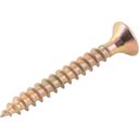 Ver imagem 4 de Parafuso para Madeira Chipboard Cabeça Chata Fenda Cruzada Phillips Bicromatizado 3,0mm x 25,0mm