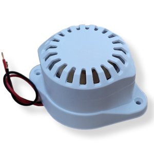 Sirene Alarme Residencial Comercial Monotonal Moderna Ipec