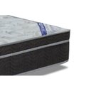 Ver imagem 2 de Cama Box Baú King: Colchão Molas Bonnel Ortobom Nanolastic Light + Base CRC Courano Black(186x198)
