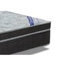 Cama Box Baú King: Colchão Molas Bonnel Ortobom Nanolastic Light + Base CRC Courano Black(186x198) - 2
