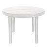 Mesa Plástica Desmontável Redonda ARQPLAST Branca - 1